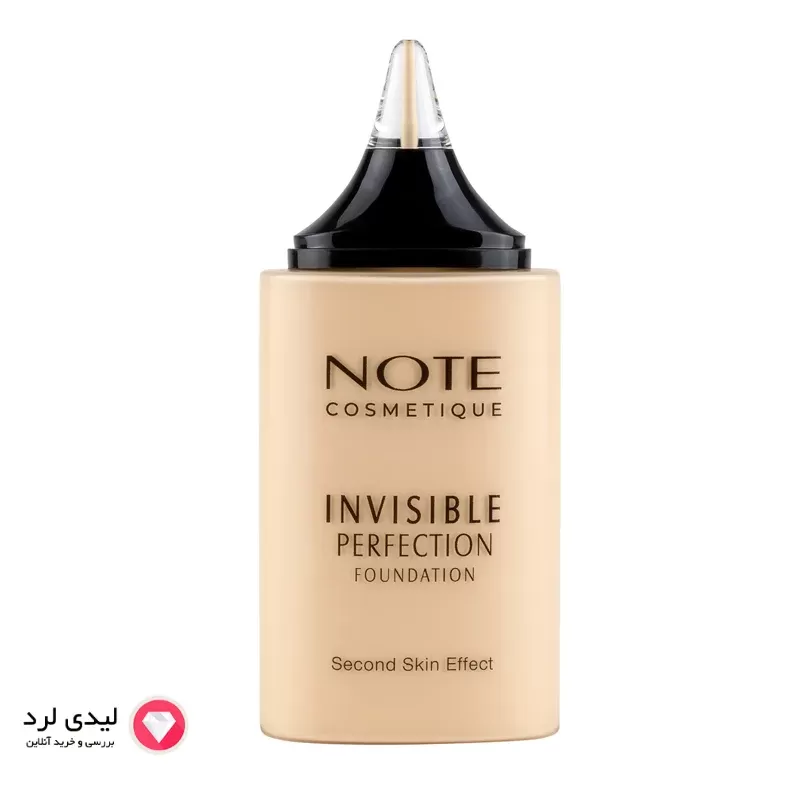 کرم پودر اینوزیبل پرفکشن  invisible perfection شماره 100 حجم 35 میلی لیتر نوت