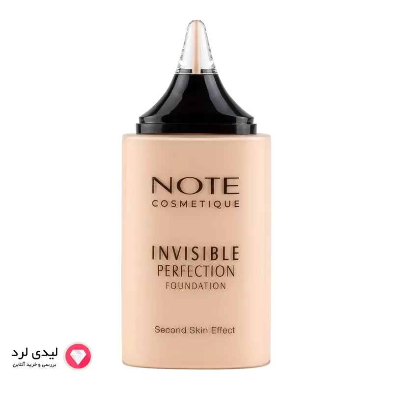 کرم پودر اینوزیبل پرفکشن  invisible perfection شماره 120 حجم 35 میلی لیتر نوت