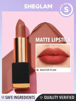 SHEGLAM Matte Allure Lipstick-Master Plan