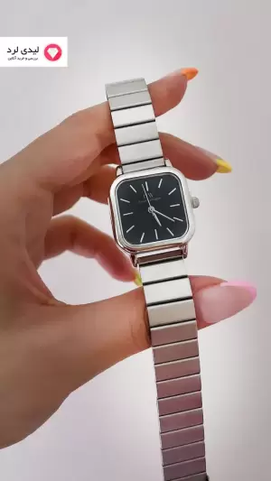 ساعت زنانه طرح دنیل ولینگتون Daniel Wellington مدل یک رنگ مشکی