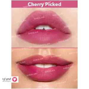 تینت لب و گونه میوه ای شیگلم مدل For The Flush Lip & Cheek رنگ CHERRY PICKED