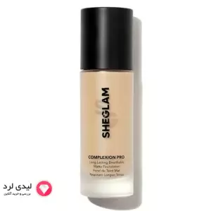 کرم پودر مات و بادوام شیگلم مدل COMPLEXION PRO رنگ SHELL حجم 30 میلی لیتر