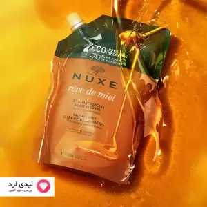 ژل شوینده صورت و بدن نوکس مدل nuxe reve de miel حجم 400 میلی لیتر